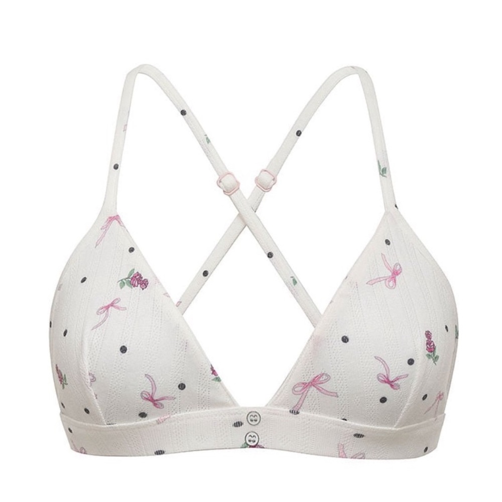 For Love and Lemons Pointelle Bra